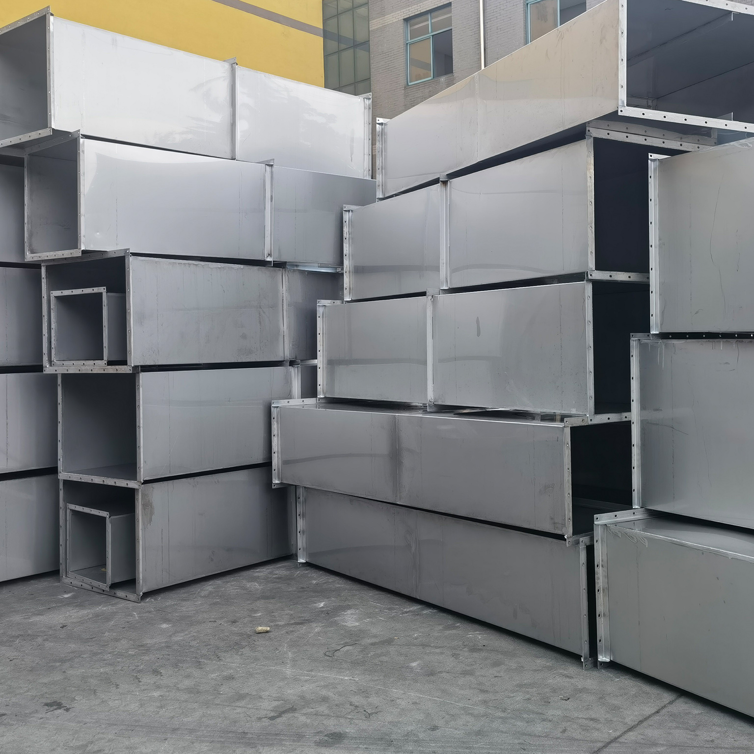 角鋼矩形風管 碳鋼焊接風管